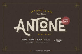 Antone Family Typeface Review for Brand Design