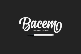 Bacem Font: Bold Script for Handmade Brands