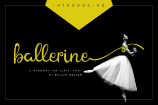 Ballerine Font Review: Stylish Script for Editorials