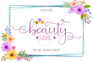 Beauty and Love Duo: The Ultimate Script Handwritten Font for Marketers