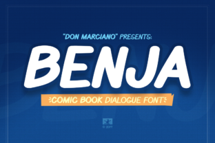 Benja Font: Comic Style for Bold Campaigns