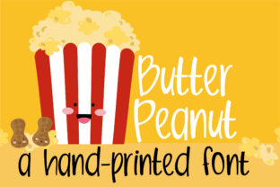 Butter Peanut: A Joyful Script Handwritten Font for Web Design