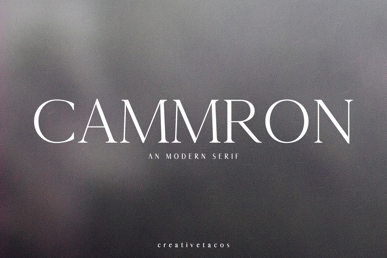Cammron Serif Font for Modern Branding