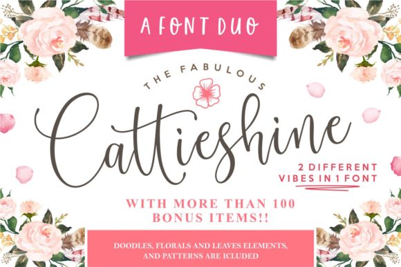 Cattieshine Font for Elegant Web Design