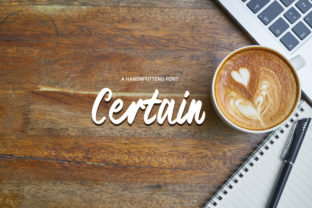 Certain: A Modern Script Font for Web Design
