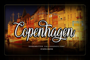 Copenhagen: A Handwritten Brush Font for Modern Web Design