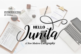 Hello Junita Font Review for Campaign Designers