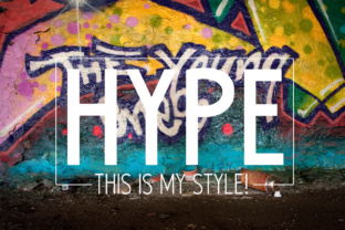 Hype: A Refined Sans Serif Typeface for Modern Editorial Design