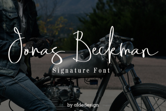 Jonas Beckman: The Ultimate Script Font for Modern Designers