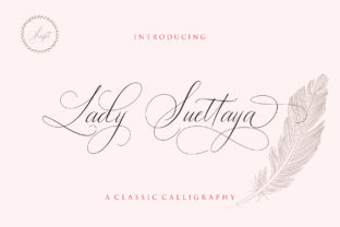 Lady Suettaya: The Premium Script Font for Modern Branding