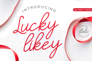 Lucky Likey Script Font for Small Business Branding
