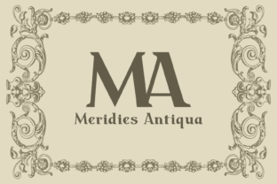 Meridies Antiqua: A Serif Font for Digital Clarity
