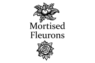 Mortised Fleurons: A Vintage Display Font for Editorial Design