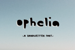 Ophelia: A Quirky Script Handwritten Font Review