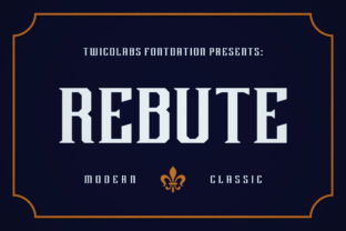 Rebute Font Review: A Bold Serif for Modern Branding