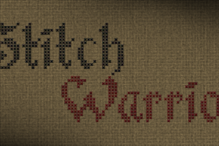 Stitch Warrior Typeface for Bold Branding