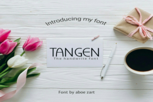 Tangen Script Font for Modern Handmade Brands