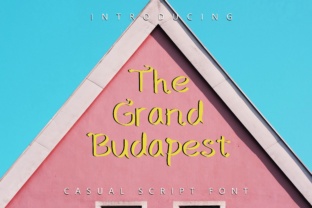 The Grand Budapest: A Versatile Script Font for Editorial Design