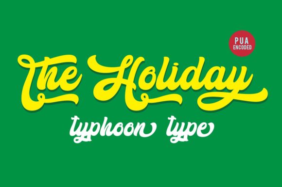The Holiday Font for Bold Branding