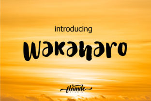 Wakaharo Font Review: A Playful Script for Designers